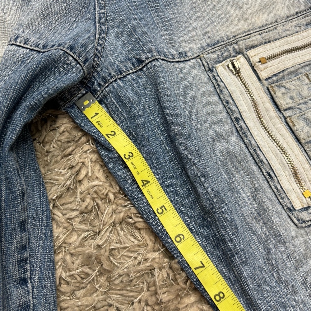 SOUTH POLE LIGHT BLUE FADED DENIM JEANS SIZE 32 - Picture 8 of 14